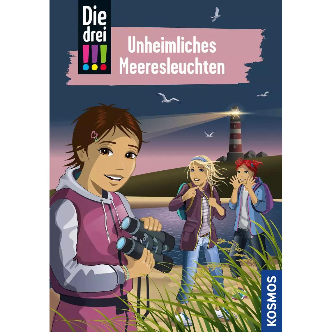 Die drei!!!, 94, Unheimliches Meeresleuchten, Kinderbücher von Ina Biber, Jule Ambach