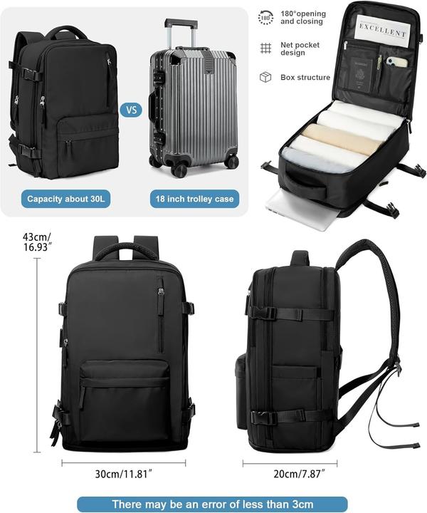 Actual product image Vgcub Carry On Backpack (40 l)