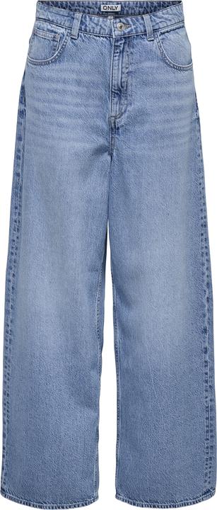 Only ONLPAULINA Hohe Taille Baggy Fit Jeans Jeans mit weitem Bein
