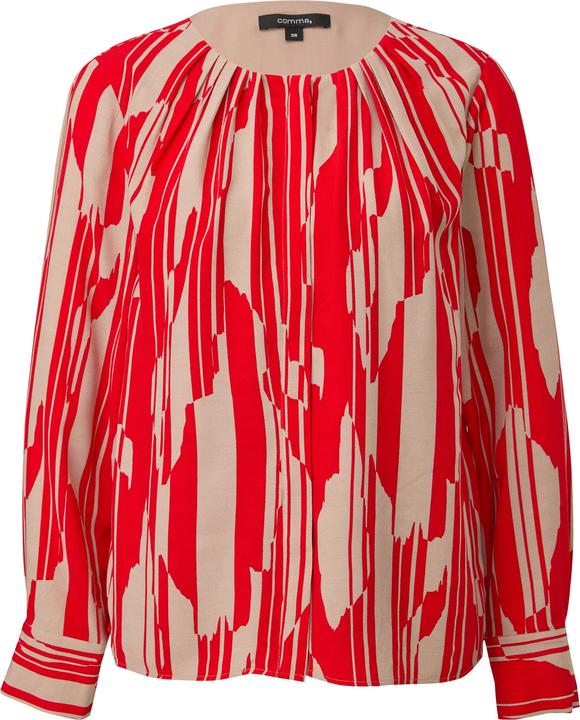 Immagine prodotto Comma Bluse Viskosebluse mit Crêpe-Struktur (34)