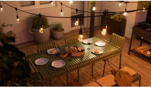 Image du produit Nanoleaf Essentials Matter Smart Pack d'extension de guirlandes lumineuses d'extérieur (15 m)