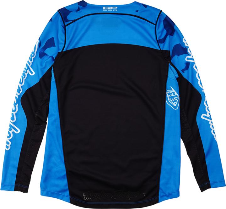 Image du produit Troy Lee Designs GP Pro Jersey, Blotted, bright blue, youth L (L)