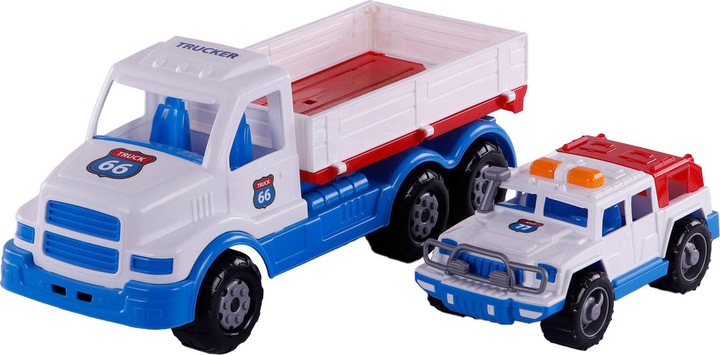 Immagine prodotto Polesie Cavallino XL Torpedo Truck con Jeep, 46,6 cm
