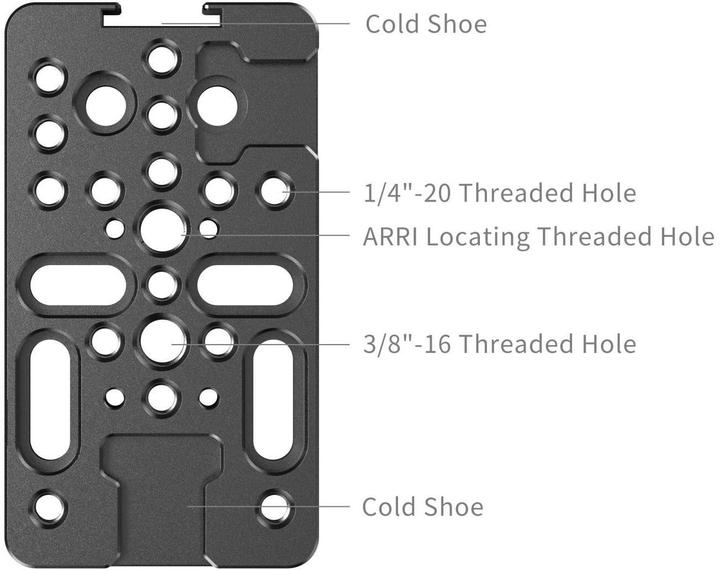Actual product image SmallRig 4887 Multifunctional Cheese Mount Plate