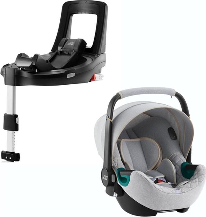 Actual product image Britax Römer Baby Safe Isense with Flex Base Isense (ECE R129/i-Size Standard)