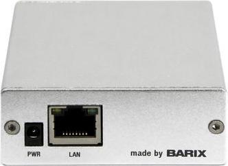 Actual product image Barix Retail Player SP400 PoE Package