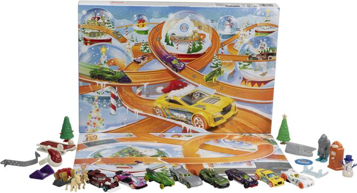 Produktbild Hot Wheels Adventskalender 2024