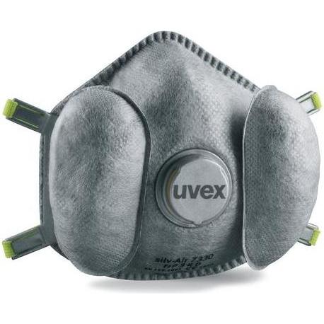 Uvex Safety, Atemschutzmaske, Formmaske uvex silv-Air e 7330 FFP3 (FFP3, 3 x)