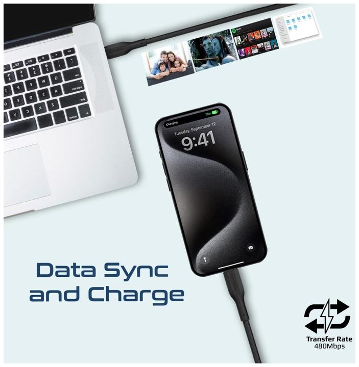 Immagine prodotto ProMate Set di cavi USB-C CableKit-CC (0.30 m, USB 2.0, 60 W)