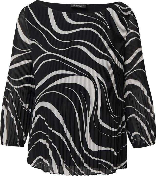 Immagine prodotto s.Oliver Bluse Plissierte Bluse mit All-over-Print (34)