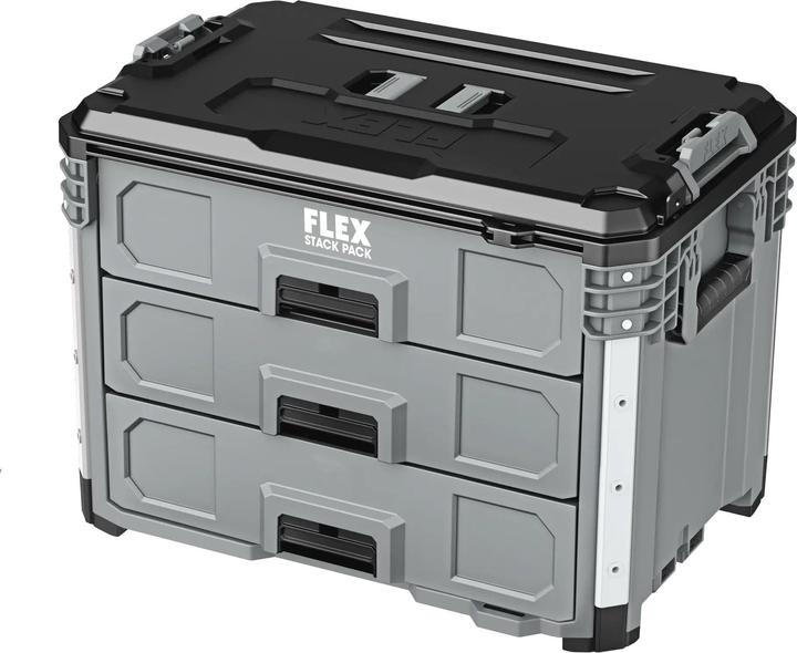 Flex-Tools Zubehör 533239 TKL SP 3DB STACK PACK Schubladenbox