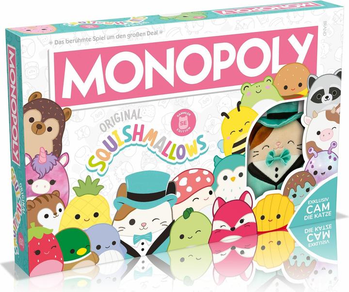 Produktbild Winning Moves Monopoly Squishmallows (Deutsch, 2 - 6 Spieler)