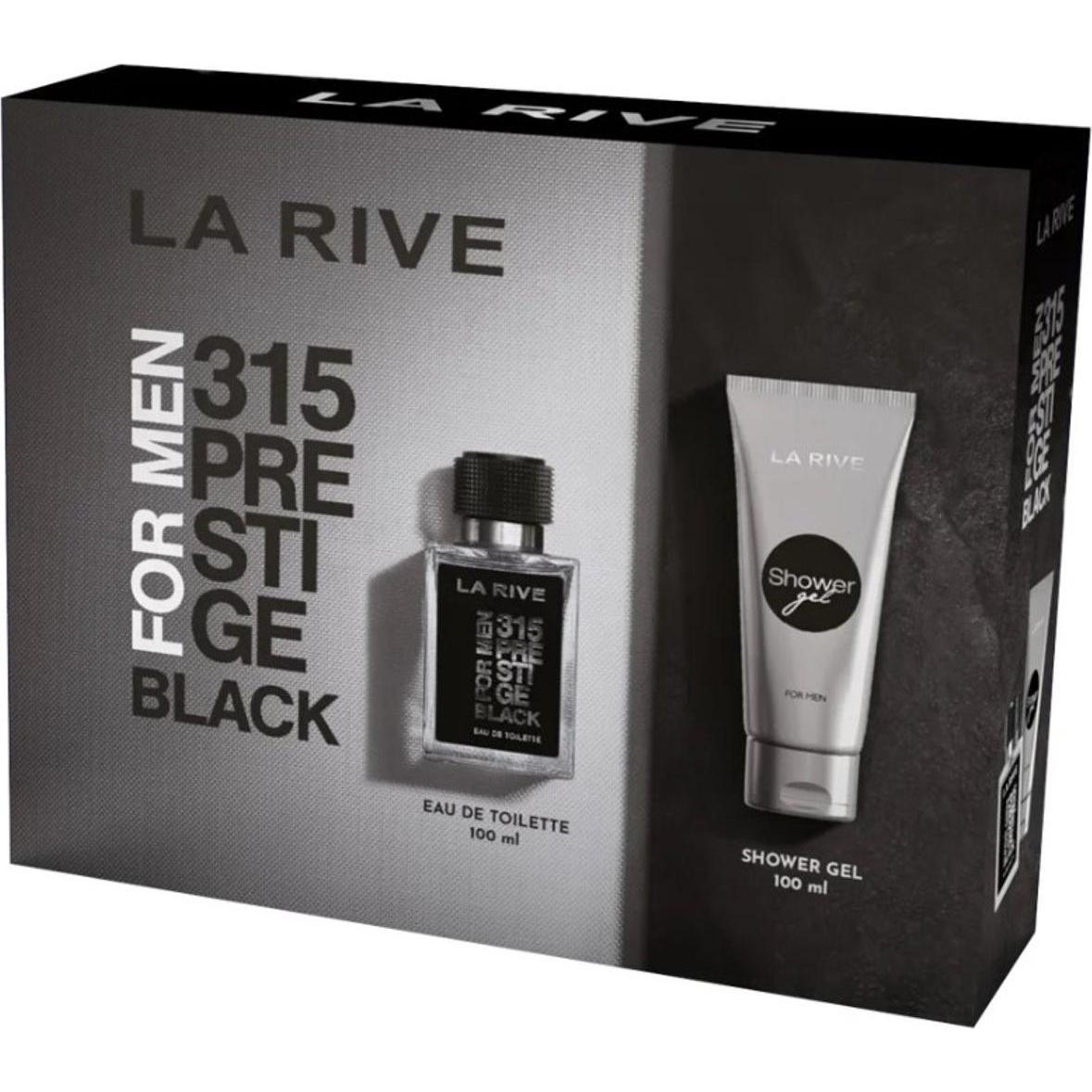 La Rive 315 Prestige Black Eau De Parfum Set - 100 Ml (Parfum Set) (54945446)