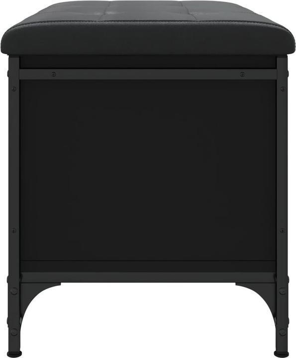 Produktbild VidaXL Sitzbank mit Stauraum Schwarz 62x42x45 cm (42 cm)