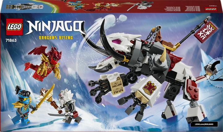 Produktbild LEGO Zilvar auf seinem Drachentier Grimtak (71863, LEGO Ninjago)