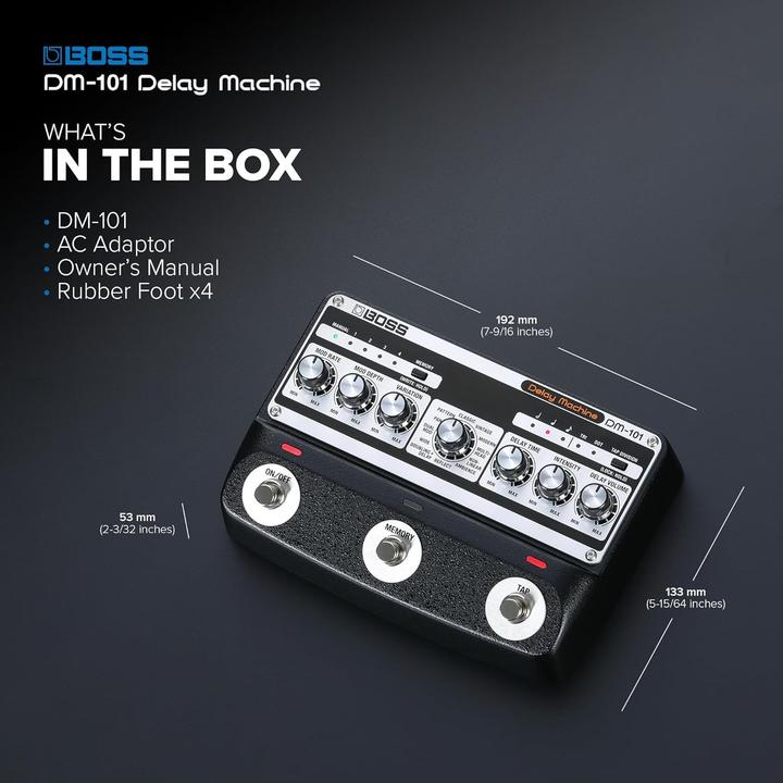 Actual product image Boss DM-101 (Guitar)