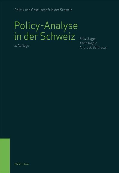 Produktbild Policy-Analyse in der Schweiz (Deutsch, Karin Ingold, 2018)