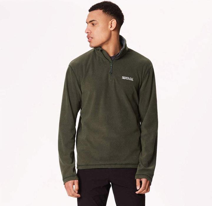 Actual product image Regatta Great Outdoors Thompson Fleece Top With Zipper To Chest (4XL)