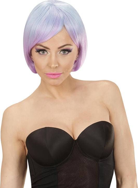 Produktbild Widmann Two-Tone Perücke blau-lila - Faschingsperücke