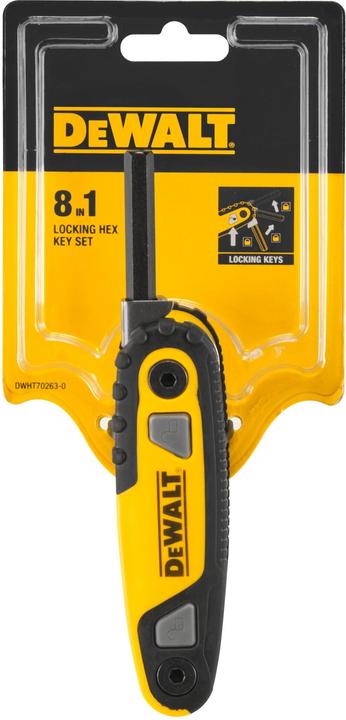 Produktbild DeWalt InnenSechskantschl TaschenSet 8tlg