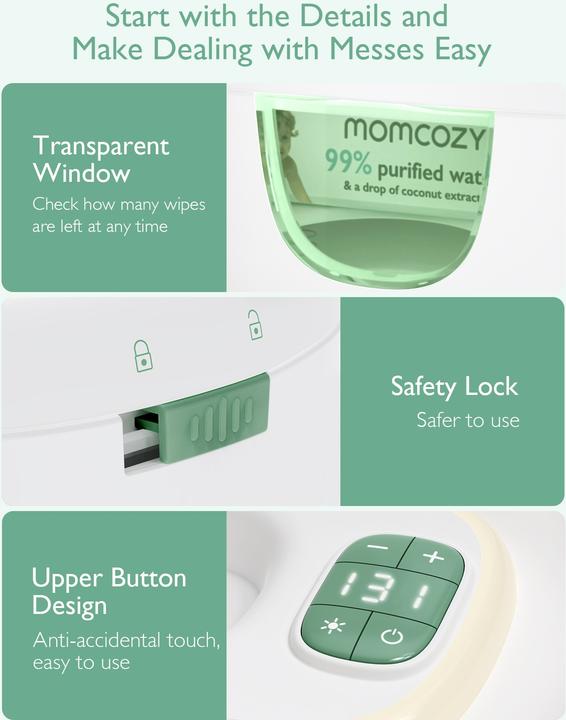 Productafbeelding Momcozy Baby Wipe Warmer