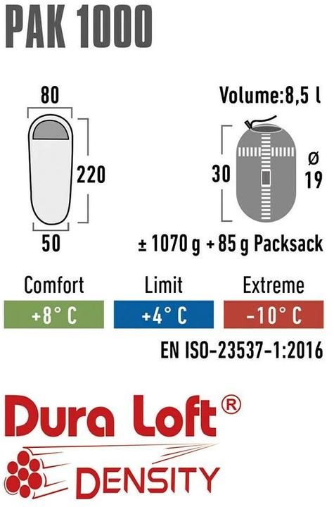 Produktbild High Peak PAK1000 (225 cm)