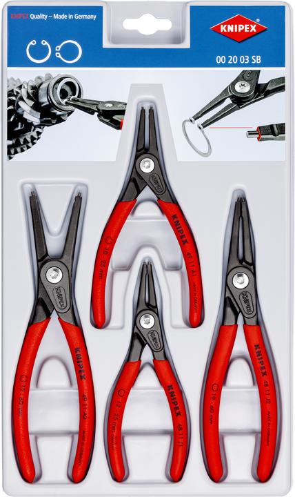 Produktbild Knipex Präzisions-Sicherungsringzangen-Set (84 mm)
