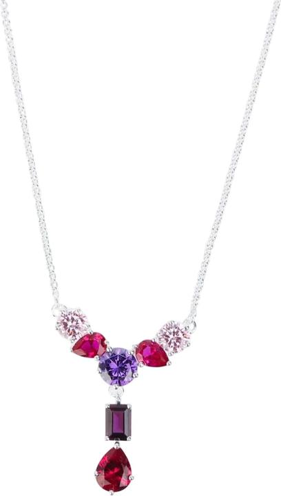 Produktbild Thomas Sabo YFormHalskette mit Anhänger Metall Kubischer Zirkon (100% synthetisches Material)