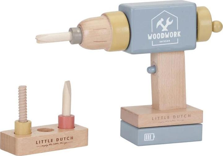 Produktbild Little Dutch Bohrmaschine aus Holz FSC