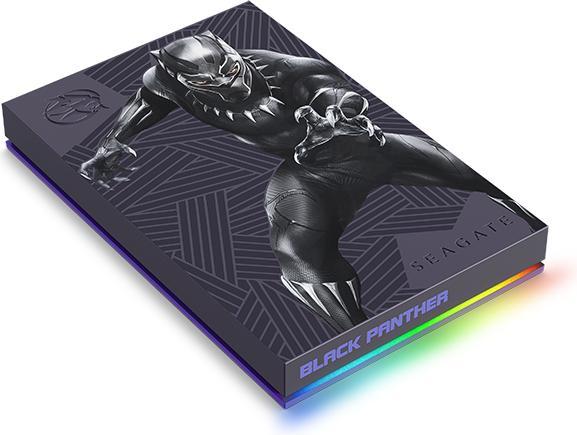 Immagine prodotto Seagate Disco rigido da gioco FireCuda 2TB USB 3.0 Black Panther Edizione Speciale (2 TB)