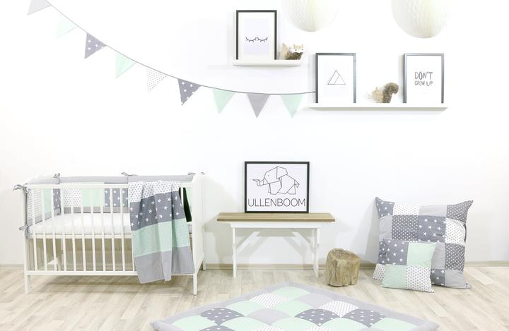 Actual product image Ullenboom Nest snake mint gray 300 cm