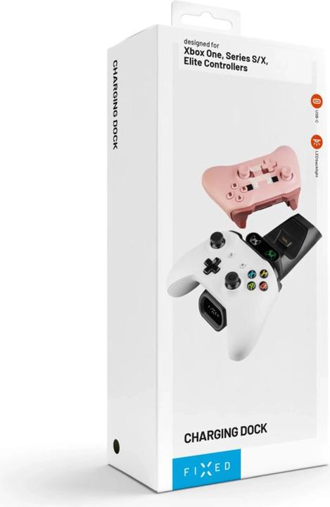 Image du produit Fixed Station d'accueil à double chargement pour manettes sans fil Xbox Series S, X et One, noir (Xbox One S, Xbox Series S, Xbox Series X)