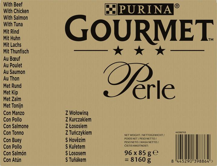 Gourmet Viande et poisson en sauce (Adulte, 8160 g)