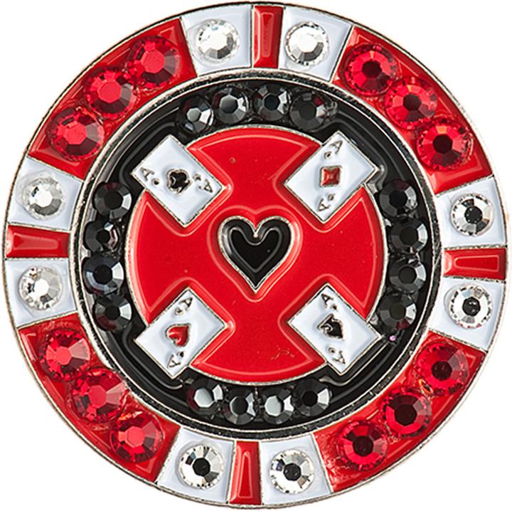 Poker chip-red