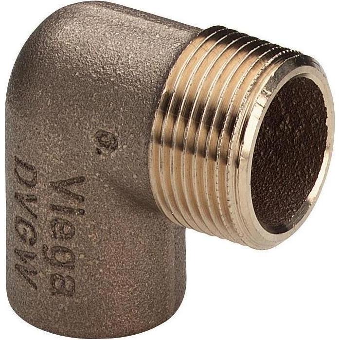 Viega, Zubehör Sanitärinstallation, 4092G ELBOW G WITH SCREW 18X3
