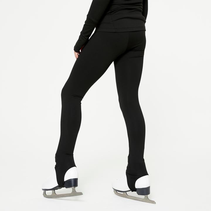 Immagine prodotto Axelys Leggings da allenamento per pattinaggio artistico per bambini - Nero (8, 9, 10)