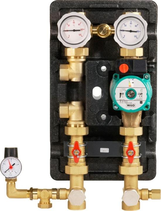 Actual product image Dimplex Compact manifold with overflow valve KPV 25 for heat pumps 346590