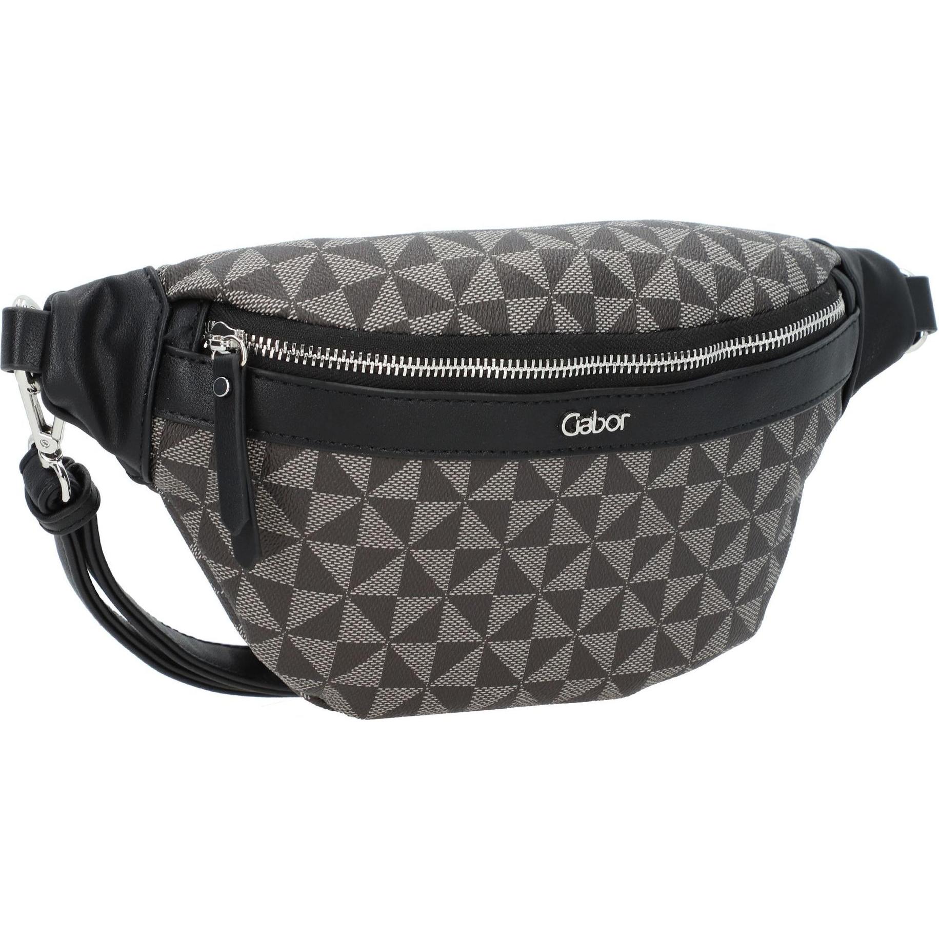 Thumbnail - Gabor, Bauchtasche, BEHEIM INTERN. FASHION Barina, Belt bag, mixed black, Schwarz