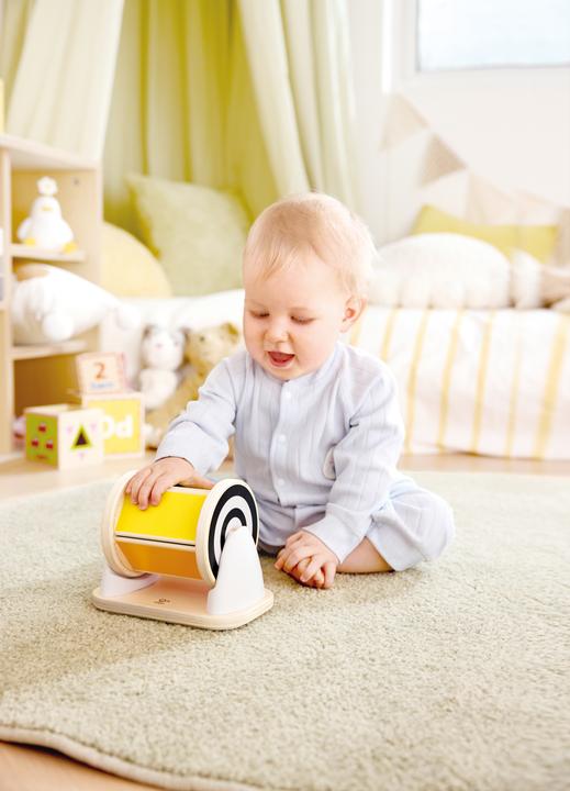 Actual product image Hape Spinning Drum with Mirror