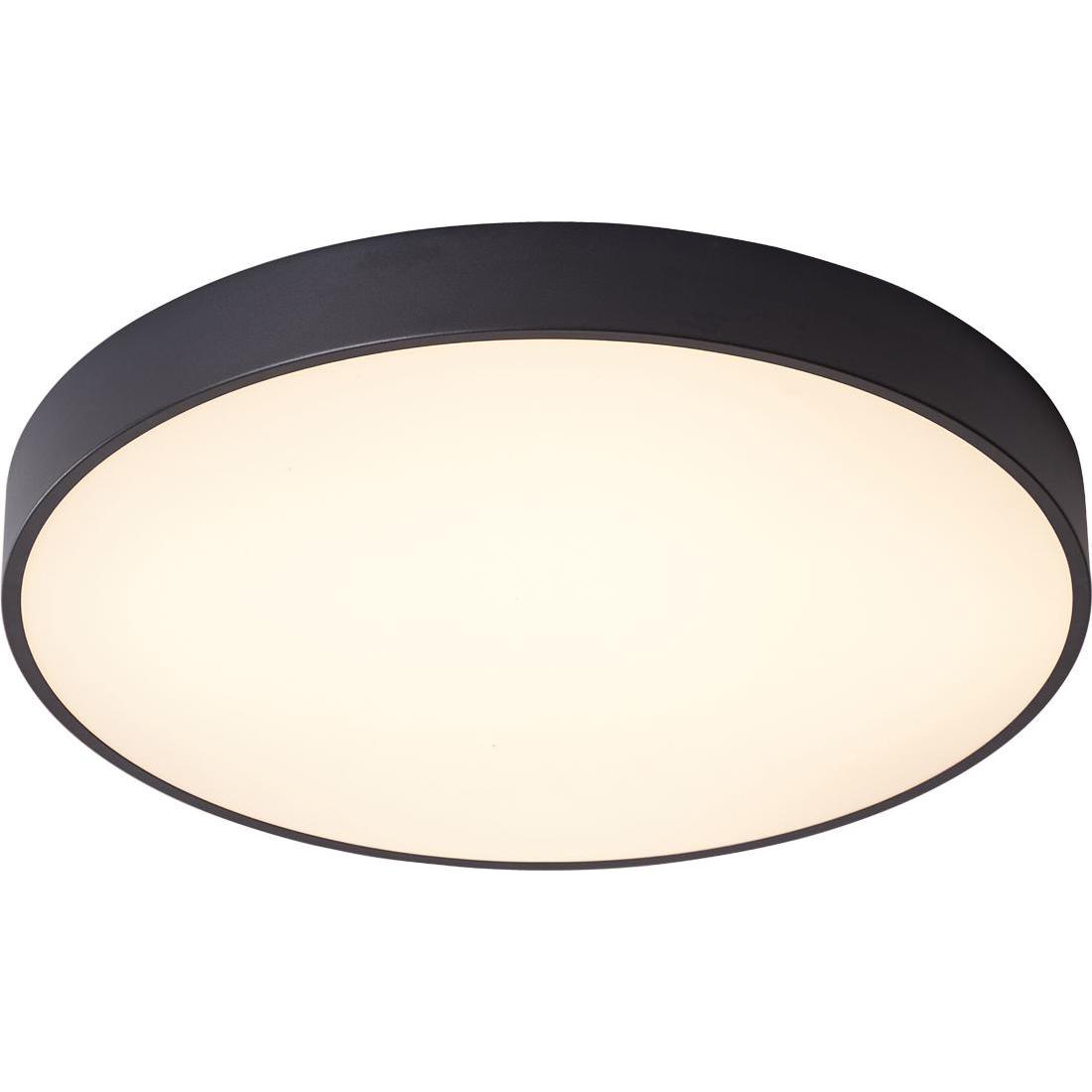 EVN, Wandleuchte + Deckenleuchte, LED Deckenanbau-rund -sw DDT400925-IP20 -/AC/DC 30W -2850lm (2652 lm)