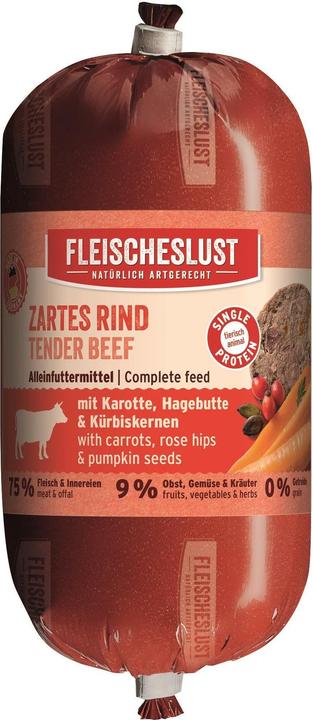 Actual product image Fleischeslust Wet food Classic Tender Beef, 200 g (Adult, 1 pcs., 200 g)