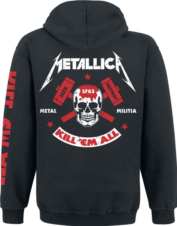 Produktbild Metallica Kill 'Em All - Skull (L)