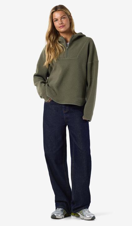 Produktbild Noisy May NMCOZY Fleece mit halbem Reissverschluss (M)