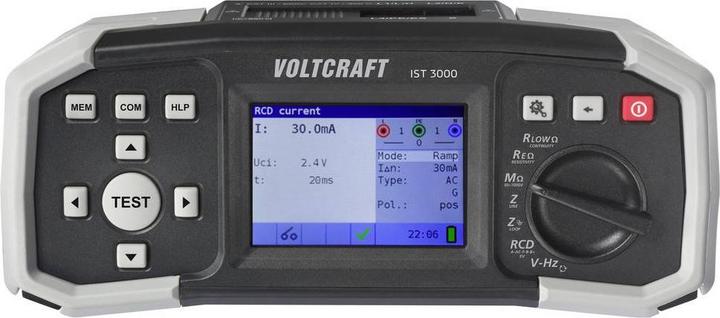 Voltcraft IST 3000 VDE tester (CAT III 600V, CAT IV 300V, Handheld multimeter)