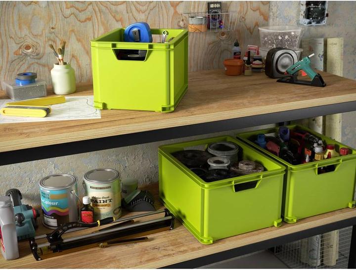 Productafbeelding Curver 259598 Opbergdoos Unibox Classic 75th anniversary edition Lichtgroen 1 st. (15 l)