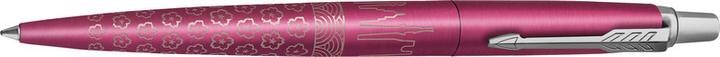 Image du produit Parker Pen Stylo à bille rétractable JOTTER Tokyo, rose métallisé Largeur de trait : M, Couleur du trait : (Rose / Argent, 1x)