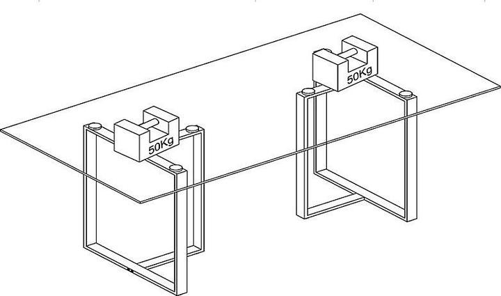 Actual product image Pascal Morabito Nilesa (140 x 60 x 75 cm)