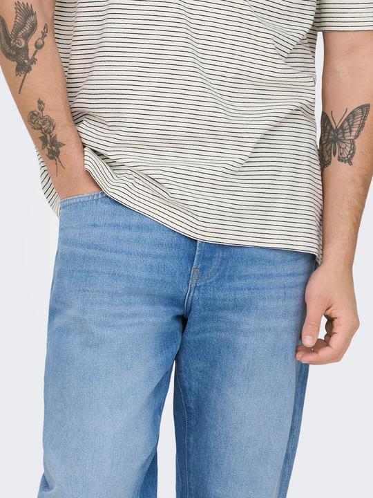 Image du produit Only & Sons ONSEDGE Mid Rise Gerade geschnitten Jeans Normal geschnitten jeans (30)