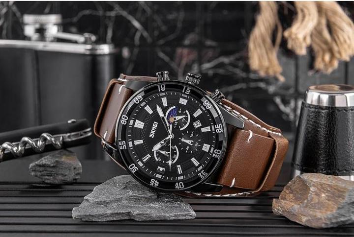 Image du produit Skmei 9249BNBK Herrenuhr + BOX (Horloge analogique, 50 mm)