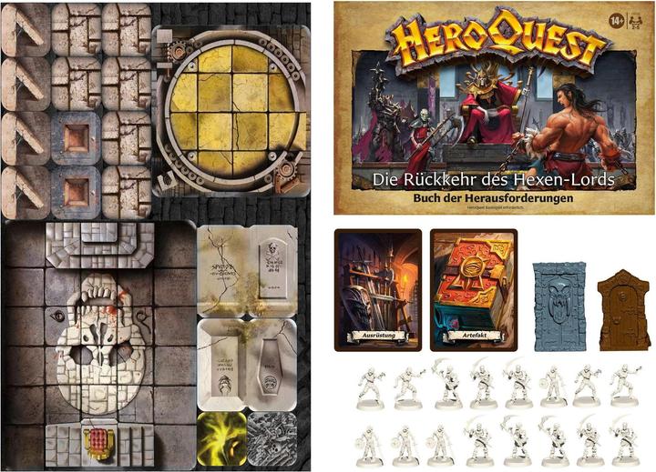 Produktbild Hasbro Gaming Expertenspiel HeroQuest: Die Rückkehr des Hexenlords (Deutsch)